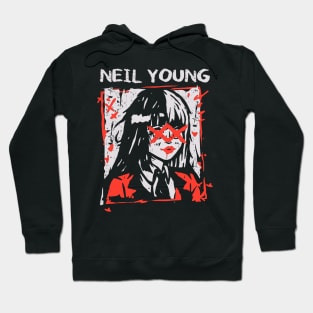 neil young gen z Hoodie